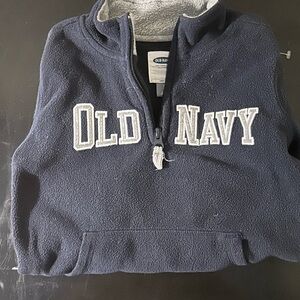 Old Navy Navy Blue Fleece Vest